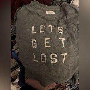 Spiritual Gangster “LETS GET LOST” crewneck